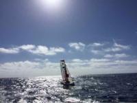 Mini Transat: Sin novedad en la 2ª noche. Parada técnica para el británico Joe Lacey