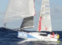 Mini Transat. La flota se extiende entre latitud de Lisboa y Finisterre