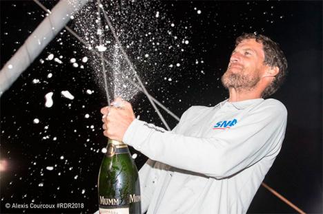 Paul Meilhat (SMA), ganador en IMOCA Paul Meilhat (SMA), ganador en IMOCA