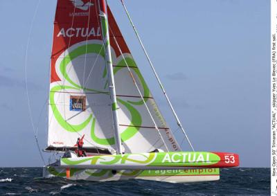 Primera jornada completa de la Transat Jacques Vabre y ya tenemos bajas, el Actual de Yves Le Blévec y Jean y Jean Le Cam. Primera jornada completa de la Transat Jacques Vabre y ya tenemos bajas, el Actual de Yves Le Blévec y Jean y Jean Le Cam.