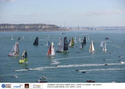 Rumbo a Itajaí desde Le Havre, a la flota le espera fuerte vientos Rumbo a Itajaí desde Le Havre, a la flota le espera fuerte vientos