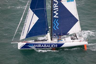 Salida de la Transat Jacques Vabre: la calma antes de la tormenta Salida de la Transat Jacques Vabre: la calma antes de la tormenta