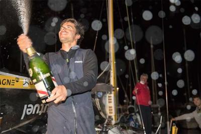 Sébastien SIMON ganador de la segunda etapa de La Solitaire URGO Le Figaro