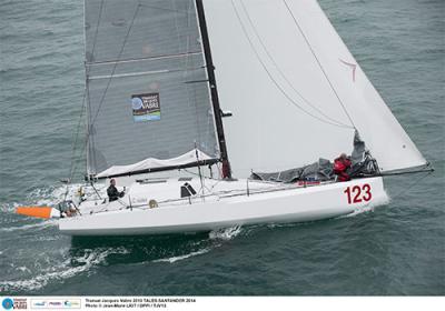 Transat Jacqes Vabre –Ataques de unos, contraataques de otros. Tales Santander 2014 mantiene la 2ª posición Transat Jacqes Vabre –Ataques de unos, contraataques de otros. Tales Santander 2014 mantiene la 2ª posición