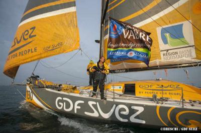 Transat Jacques Vabre: Parada técnica del “PRB” en Cabo Verde Transat Jacques Vabre: Parada técnica del “PRB” en Cabo Verde