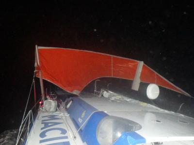 Transat Jacques Vabre: “Macif” navega con aparejo de fortuna Transat Jacques Vabre: “Macif” navega con aparejo de fortuna