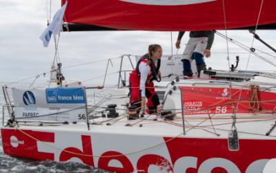 Transat Paprec. Un regreso al mar y un cambio de líder Transat Paprec. Un regreso al mar y un cambio de líder