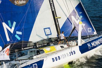 Un nuevo parón por poco viento desata nervios en la flota de la Vendée Arctique - Les Sables d’Olonne Un nuevo parón por poco viento desata nervios en la flota de la Vendée Arctique - Les Sables d’Olonne