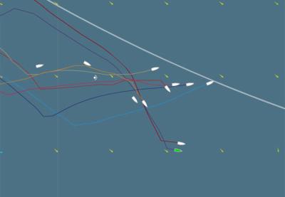 Vendée Globe: Reagrupamiento de la cabeza de flota en el paso por la puerta de hielo Vendée Globe: Reagrupamiento de la cabeza de flota en el paso por la puerta de hielo