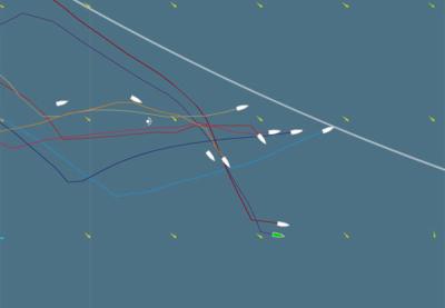 Vendée Globe: Reagrupamiento de la cabeza de flota en el paso por la puerta de hielo