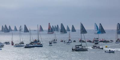 Vendée Globe :Una salida espectacular por el número de Imocas y emotiva para los solitarios Vendée Globe :Una salida espectacular por el número de Imocas y emotiva para los solitarios