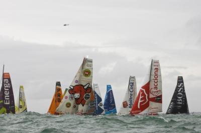 Vendée Globe. Buena salida a las 13h02, con cinco llamadas individuales Vendée Globe. Buena salida a las 13h02, con cinco llamadas individuales