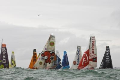 Vendée Globe. Buena salida a las 13h02, con cinco llamadas individuales