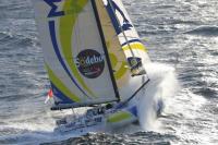 Vendée Globe. François Gabart (MACIF) bate el record de millas navegadas en 24 horas en un Open 60