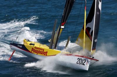 Vendée Globe. La cabeza de flota liderada por Macif en la latitud de Gibraltar Vendée Globe. La cabeza de flota liderada por Macif en la latitud de Gibraltar