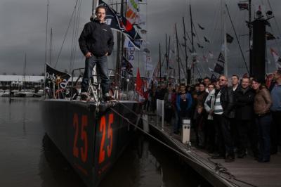 Vendée Globe. Marc Guillemot: “Tres meses de regata, tres meses en una nube”