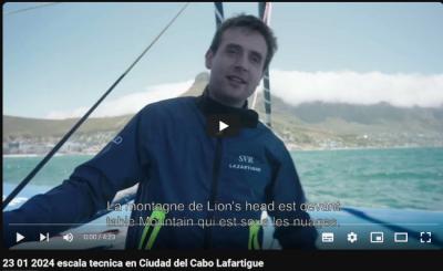 Vídeo noticia. Escala técnica en Ciudad del Cabo del Lazartigue Vídeo noticia. Escala técnica en Ciudad del Cabo del Lazartigue