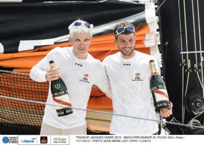 “PRB” gana la Clase IMOCA 60 en la Transat Jacques Vabre “PRB” gana la Clase IMOCA 60 en la Transat Jacques Vabre