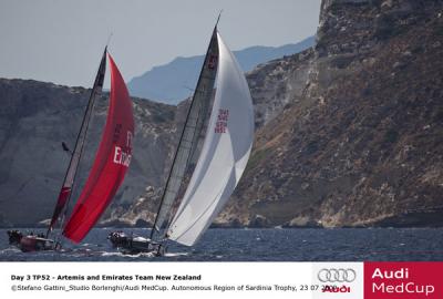 Triple empate en las GP42 Series, Artemis gana la costera