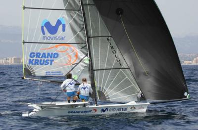 Trujillo e Iker y Xabi empiezan liderando la Kiel Week