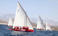 Comienza la Liga de Barquillos de Vela Latina de 8'55 Metros en Lanzarote