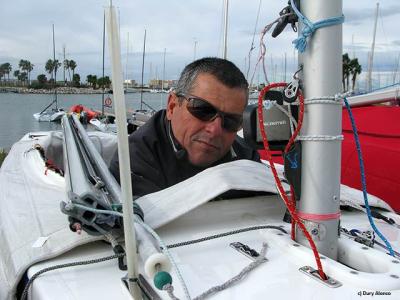 2.4mR: Borja Melgarejo, la bahía de Baiona es un campo de regatas difícil 2.4mR: Borja Melgarejo, la bahía de Baiona es un campo de regatas difícil