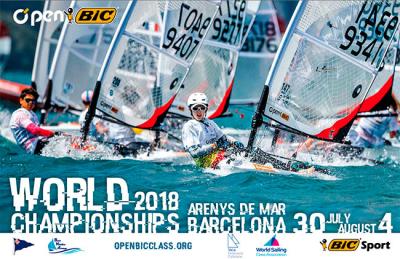 A dos semanas del Mundial Open Bic de vela