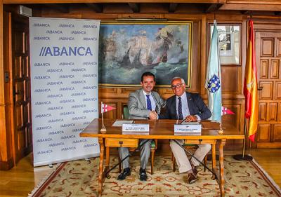 ABANCA renueva su compromiso  con la vela de base en Galicia