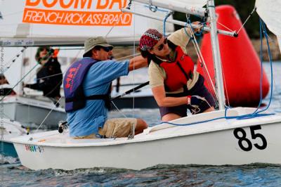 Adrian Dupuy y Maite López‐Cerón campeones absolutos del Nacional Master de Snipe