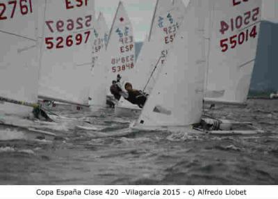 Albert Torres y Toni Massanet primeros líderes de la Copa de España de 420 Albert Torres y Toni Massanet primeros líderes de la Copa de España de 420