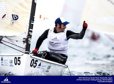 Alejandro Muscat, campeón de España de la clase Finn