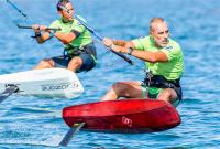 Alex Climent, Xantos Villegas y Carlos Puig, podio en el I Open Kitefoil FVRM Terramovil-Terra Fecundis