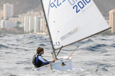 Alfonso Fernández es el primer líder de la Copa de Canarias de Óptimist Alfonso Fernández es el primer líder de la Copa de Canarias de Óptimist