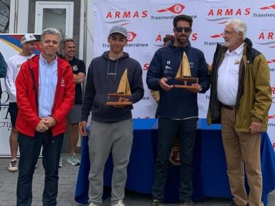 Alfredo González y Alonso Pérez se imponen en la tercera prueba del Circuito Canario de Snipe