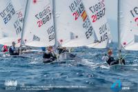 Ana Moncada, campeona de Europa juvenil de Laser Radial y Jordi Lladó subcampeón masculino