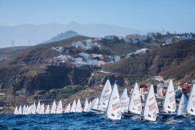 Ana Moncada y Xavier García, primeros líderes de la Copa de España de ILCA 6 Ana Moncada y Xavier García, primeros líderes de la Copa de España de ILCA 6
