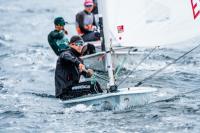 Anders (ILCA 6), López (ILCA 4) y Campos/Moreno (420) lideran la Olympic Week de Alicante