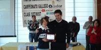 Andrés Álvarez del RCM Aguete y Maria Diz del RCN Vigo son los nuevos Campeones Gallegos de optimist