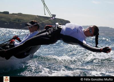 Angela Pumariega y Patricia Cantero primeras en la Imperia Winter Regatta Angela Pumariega y Patricia Cantero primeras en la Imperia Winter Regatta