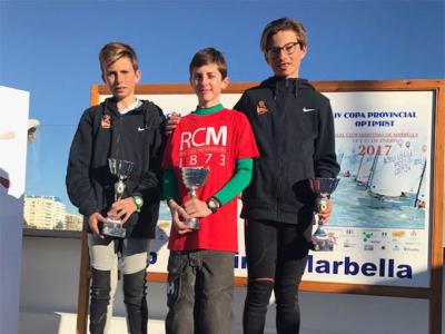 Antonio Villalón se anota el provincial de Optimist de Marbella