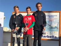 Antonio Villalón se anota el provincial de Optimist de Marbella