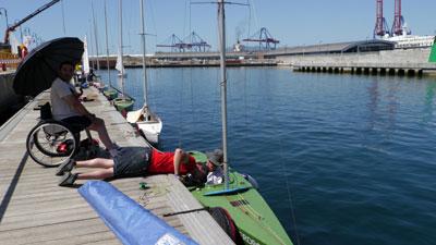 Aplazado el inicio del Campeonato de España de Vela Adaptada por falta de viento