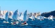 Blanca Ferrando y Eduardo Reyes, vencedores del Trofeo RCN de Calpe de Vela Infantil Blanca Ferrando y Eduardo Reyes, vencedores del Trofeo RCN de Calpe de Vela Infantil