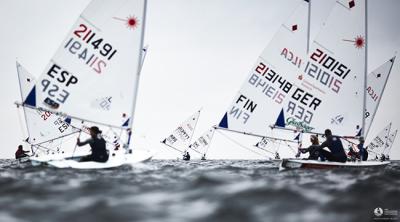 Blanco se mantiene en el Top10 del europeo de Laser Blanco se mantiene en el Top10 del europeo de Laser