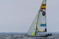 Botin/L.Marra, las hermanas Munté y Echávarri/Pacheco continúan en el podio del Europeo de 49er, 49er FX y Nacra 17