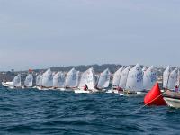 Bruno Ameneiro manda en optimist tras la 1ª jornada de la XVIII Semana Náutica-VI Trofeo Coruña The Style Outlets