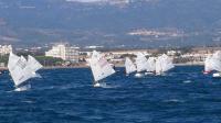 Buen papel del equipo de Optimist del Club Nàutic Cambrils en la regata Cambrils A Bon Port