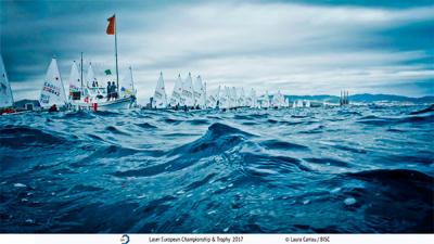 Buenas sensaciones para el equipo español al comienzo del europeo de Laser Buenas sensaciones para el equipo español al comienzo del europeo de Laser
