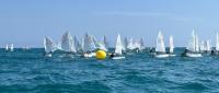 Campeonato de Andalucía de Optimist que se ha celebrado este fin de semana en aguas almerienses, 