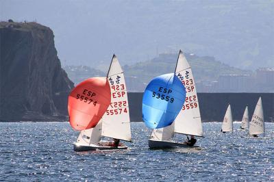 Campeonato de Bizkaia de vela ligera en el Abra Campeonato de Bizkaia de vela ligera en el Abra
